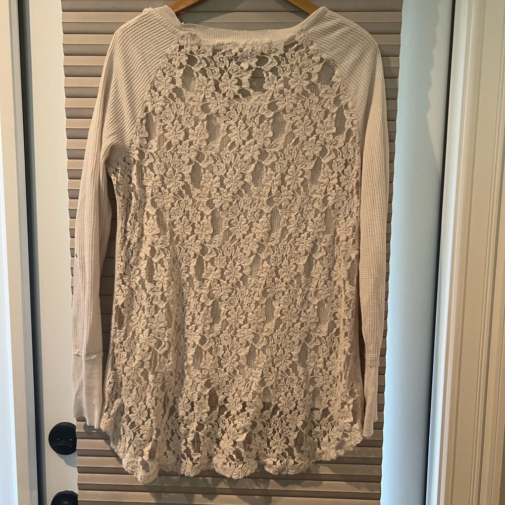 Dylan lace back top